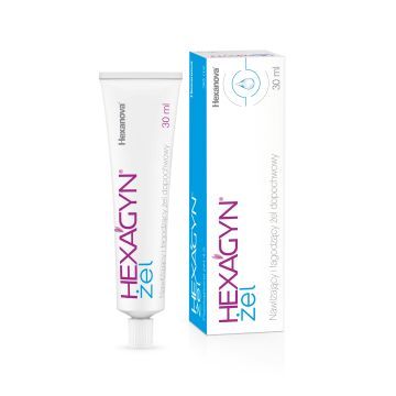 Hexagyn, żel, dopochwowy, 30 ml