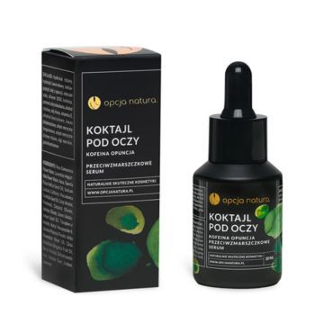 Opcja Natura, Koktajl pod oczy, przeciwzmarszczkowy, 30 ml