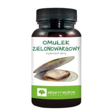 Omułek zielonowargowy, kaps., 60 szt