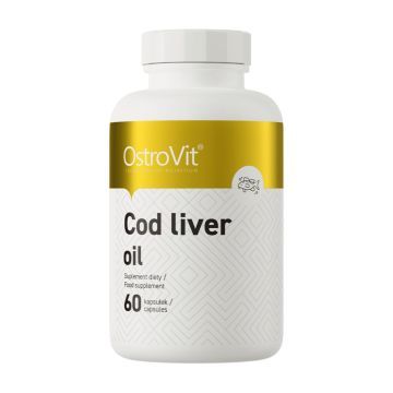 OstroVIt Cod Liver Oil, kapsułki, 60 szt.