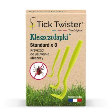 Tick Twister Kleszczołapki, przyrząd do usuwania kleszczy, 3 szt.