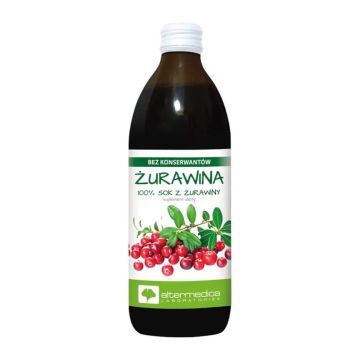 Żurawina, płyn, 500 ml