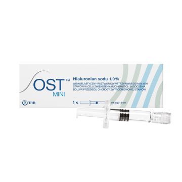 OST Mini, 10 mg/1ml, roztw.d/wstrz.,wiskoelast., 1 amp-strz