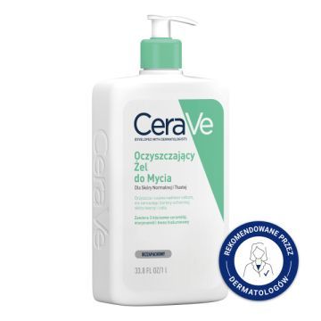 CeraVe, oczyszczający żel do mycia, 1000 ml