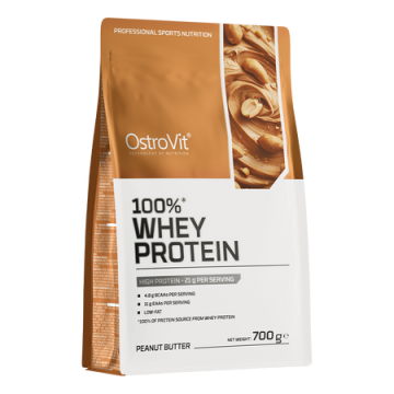 OstroVit 100% Whey Protein, masło orzechowe, 700 g