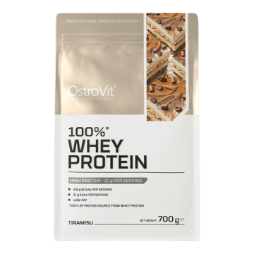 OstroVit 100% Whey Protein, proszek, tiramisu, 700 g