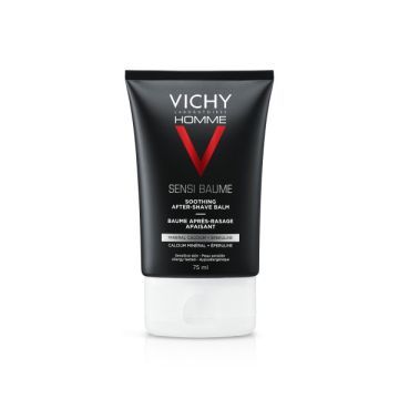 Vichy Homme Sensi Baume, kojący balsam po goleniu, skóra wrażliwa, 75 ml
